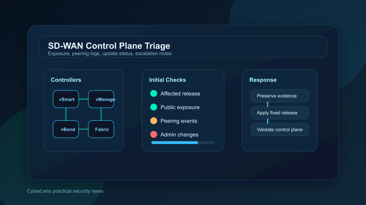 Cisco Catalyst SD-WAN CVE-2026-20182 ─ KEV追加後に管理プレーンで確認すること